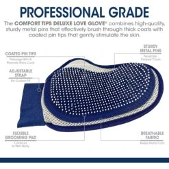 Four Paws Magic Coat Professional Series Comfort Tips Deluxe Dog Grooming Glove 11 Four Paws Magic Coat Professional Series Comfort Tips Deluxe Dog Grooming Glove -Pet Wellness 346884 PT2. AC SS1800 V1677531790