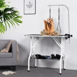 Yaheetech Folding Dog & Cat Grooming Table, Black 10 Yaheetech Folding Dog & Cat Grooming Table, Black -Pet Wellness 347238 PT2. AC SS1800 V1639040492