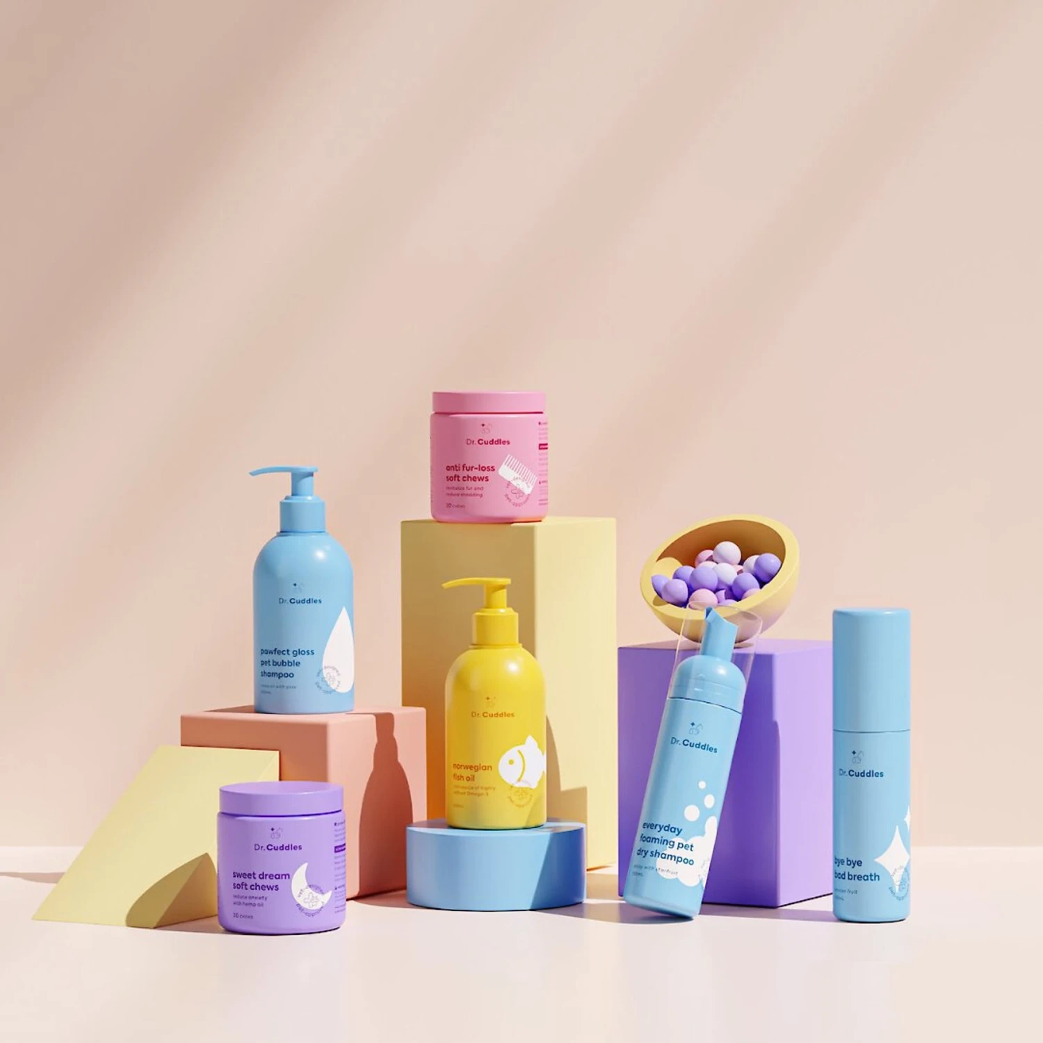 Dr. Cuddles Everyday Foaming Dog & Cat Dry Shampoo 6 Dr. Cuddles Everyday Foaming Dog & Cat Dry Shampoo - Image 6