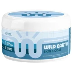 Wild Earth Skin & Coat Dog Supplement, 6.3-oz Bottle