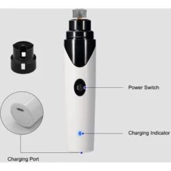 PATPET N8 Quiet & Mini Small Pet Nail Grinder -Pet Wellness 348156 PT8. AC SS1800 V1660515473