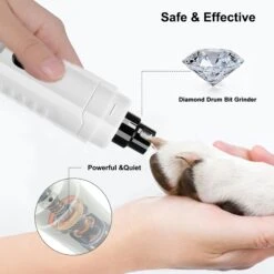 PATPET 2 LED Quiet Medium & Large Dog & Cat Nail Grinder 12 PATPET 2 LED Quiet Medium & Large Dog & Cat Nail Grinder -Pet Wellness 348158 PT5. AC SS1800 V1672947016