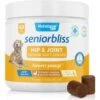Vetnique Labs Seniorbliss Hip & Joint Mobility Glucosamine Chicken Bacon Flavored Joint Supplement For Senior Dogs