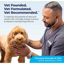 Vetnique Labs Seniorbliss Hip & Joint Mobility Glucosamine Chicken Bacon Flavored Joint Supplement For Senior Dogs 17 Vetnique Labs Seniorbliss Hip & Joint Mobility Glucosamine Chicken Bacon Flavored Joint Supplement For Senior Dogs -Pet Wellness 349079 PT8. AC SS1800 V1701881048
