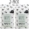 Rae Dunn WIPE. Aloe & Vitamin E Cucumber Aloe Scent Dog Wipes, 150 Count, 2 Pack