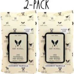 Rae Dunn Get Wiped. Dog Wipes, 150 Count, 2 Pack