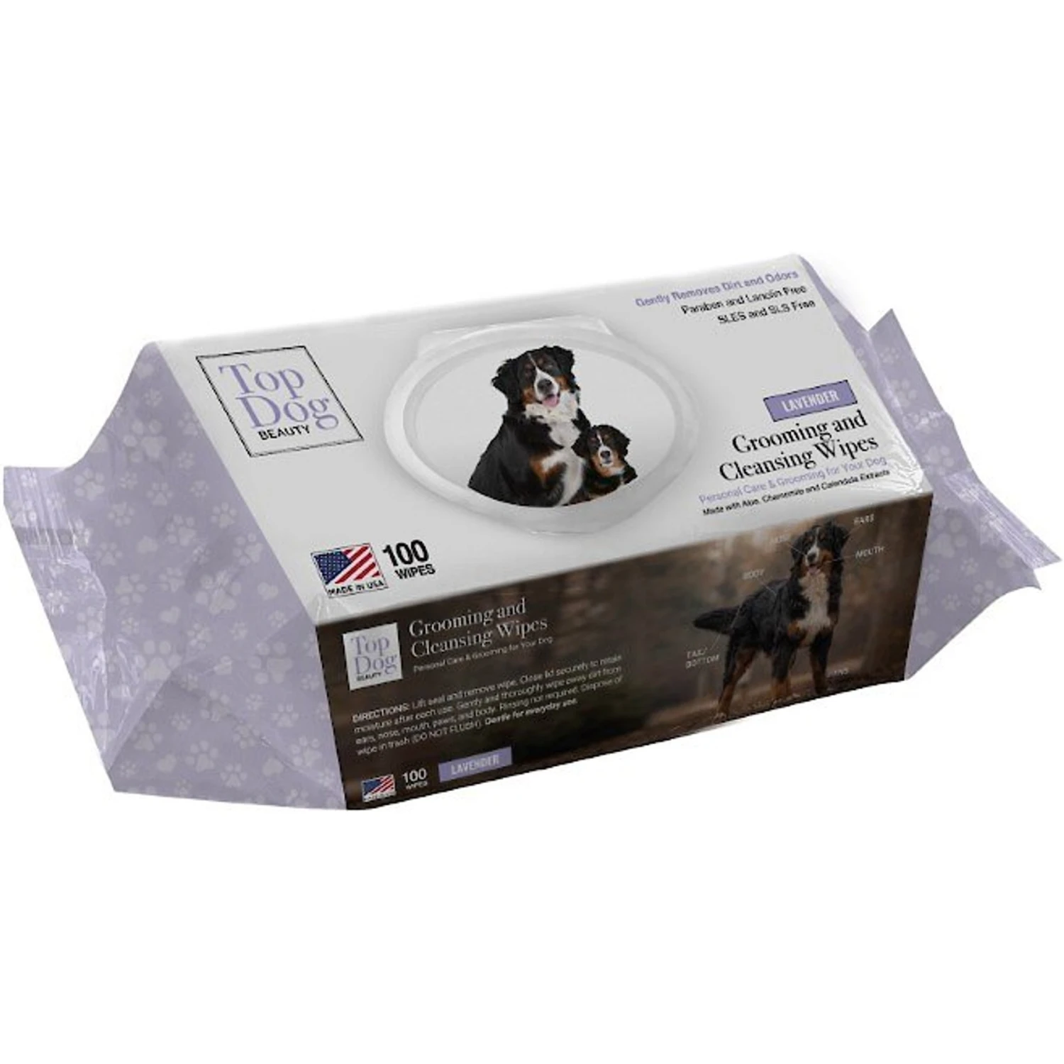 Top Dog Beauty Grooming & Cleansing Dog Wipes 1 Top Dog Beauty Grooming & Cleansing Dog Wipes