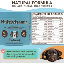 Natural Dog Company Multivitamin Dog Supplement, 90 Count -Pet Wellness 354349 PT8. AC SS1800 V1660253839