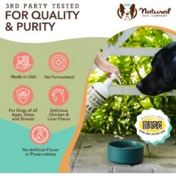 Natural Dog Company Liquid Glucosamine Hip & Joint Oil, 16-oz Bottle 13 Natural Dog Company Liquid Glucosamine Hip & Joint Oil, 16-oz Bottle -Pet Wellness 354354 PT6. AC SS1800 V1701882324