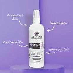 Lillian Ruff Waterless Lavender Dog & Cat Shampoo, 16-oz Bottle -Pet Wellness 354498 PT2. AC SS1800 V1640042837