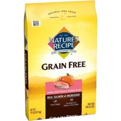 Nature's Recipe Grain-Free Salmon, Sweet Potato & Pumpkin Recipe Dry Dog Food