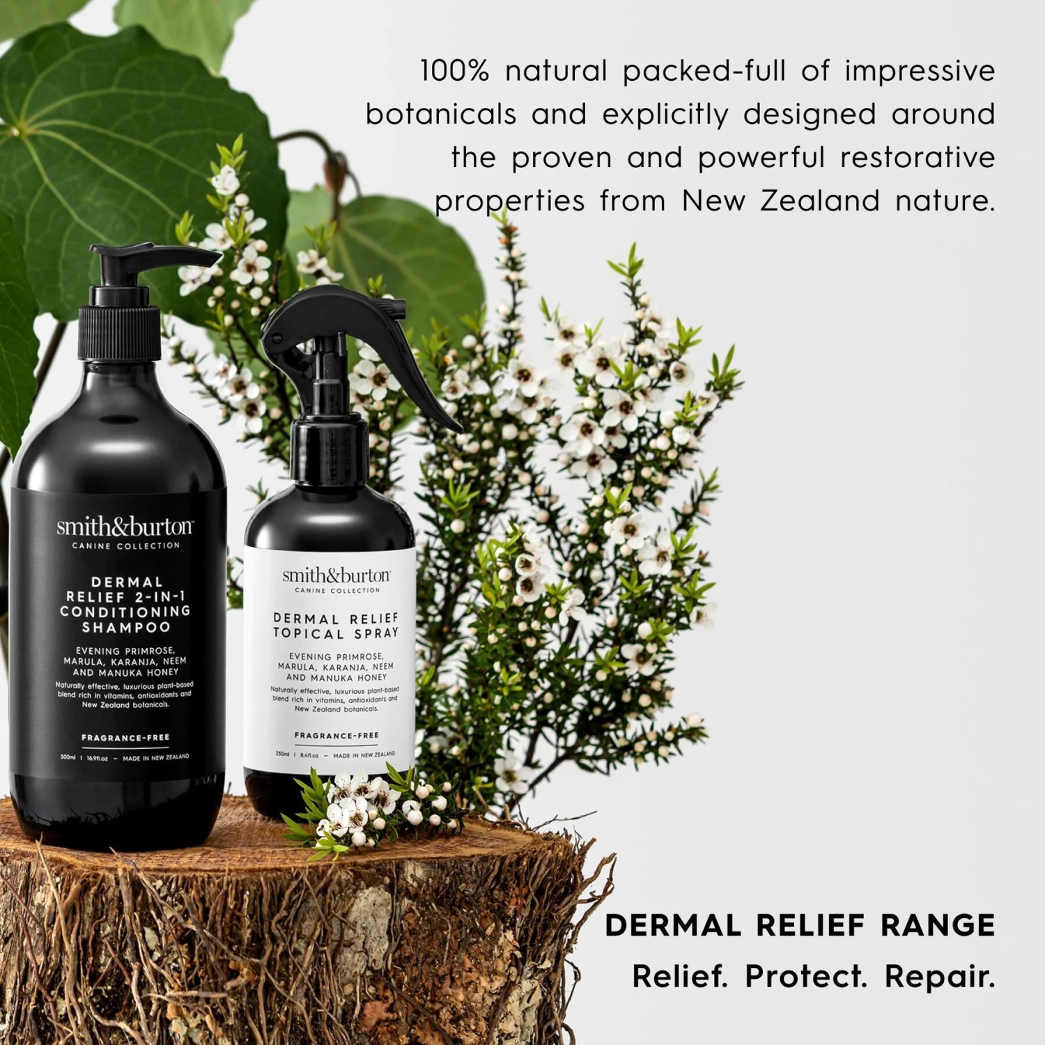 Smith&burton Dermal Relief 2-IN-1 Dog & Cat Conditioning Shampoo, 16.9-oz Bottle 4 Smith&burton Dermal Relief 2-IN-1 Dog & Cat Conditioning Shampoo, 16.9-oz Bottle - Image 4