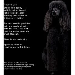 Smith&burton Dermal Relief Dog & Cat Topical Spray, 8.4-oz Bottle -Pet Wellness 356021 PT5. AC SS1800 V1662060475