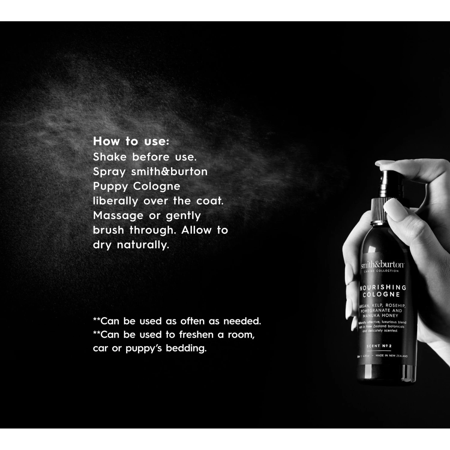 Smith&burton Puppy Cologne, Scent No.2, 4.2-oz Bottle 5 Smith&burton Puppy Cologne, Scent No.2, 4.2-oz Bottle - Image 5