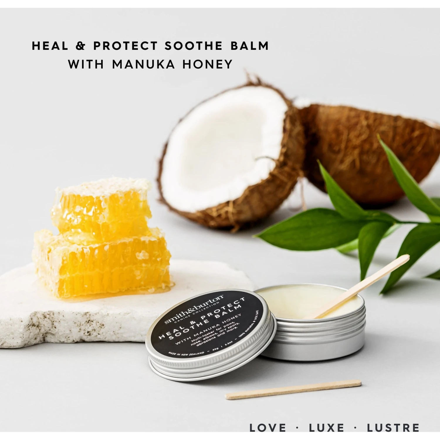 Smith&burton Heal & Protect Dog & Cat Soothe Balm, 2.2-oz Tin 3 Smith&burton Heal & Protect Dog & Cat Soothe Balm, 2.2-oz Tin - Image 3