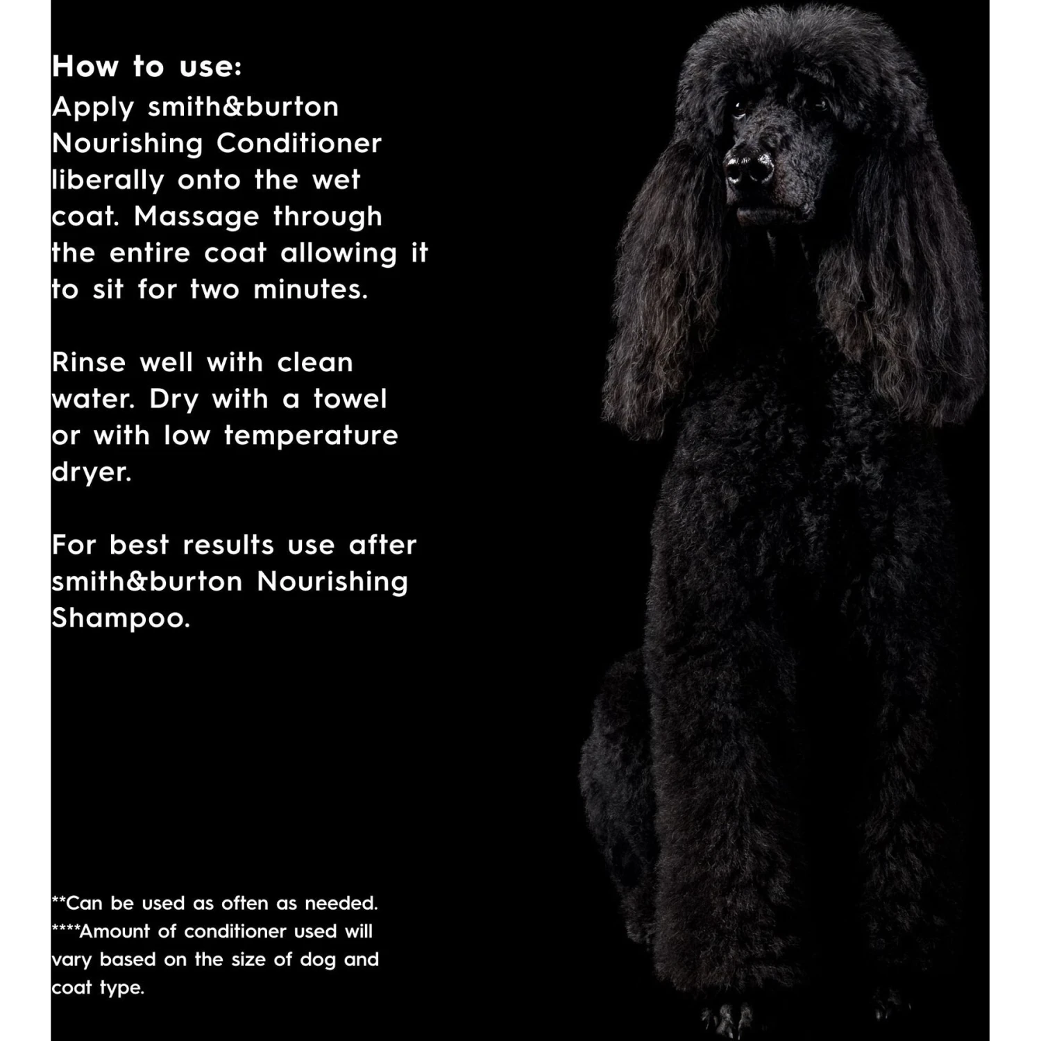 Smith&burton Nourishing Dog Conditioner, Scent No.3 6 Smith&burton Nourishing Dog Conditioner, Scent No.3 - Image 6