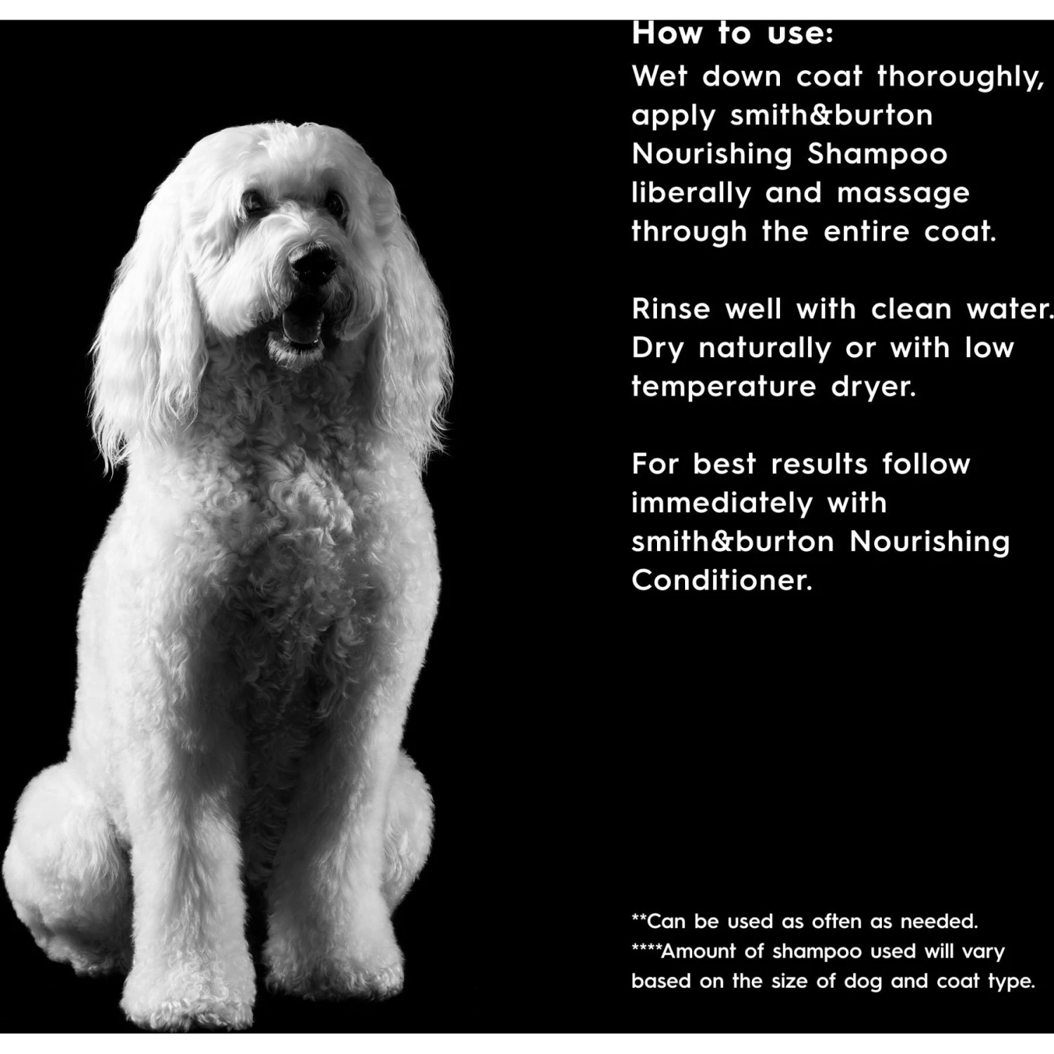 Smith&burton Nourishing Dog & Cat Shampoo, Scent No.3 6 Smith&burton Nourishing Dog & Cat Shampoo, Scent No.3 - Image 6