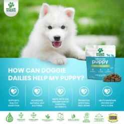 Doggie Dailies Puppy Probiotics For Puppies With Digestive Enzymes, Promotes Digestive Health, Supports Immune System & Overall Development 10 Doggie Dailies Puppy Probiotics For Puppies With Digestive Enzymes, Promotes Digestive Health, Supports Immune System & Overall Development -Pet Wellness 356164 PT3. AC SS1800 V1640228807
