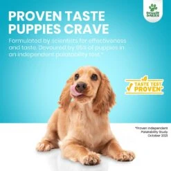 Doggie Dailies Cognitive Puppy Chews Vitamins With DHA, Selenium, Organic Ashwagandha & Antioxidants To Support Brain Health, Nervous System Function & Promote Calmness 11 Doggie Dailies Cognitive Puppy Chews Vitamins With DHA, Selenium, Organic Ashwagandha & Antioxidants To Support Brain Health, Nervous System Function & Promote Calmness -Pet Wellness 356166 PT4. AC SS1800 V1650016633