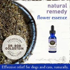 Earth Animal Natural Remedies Emotional Balance Liquid Homeopathic Calming Supplement For Dogs & Cats, 1-oz Bottle -Pet Wellness 356252 PT2. AC SS1800 V1646876218