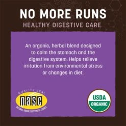 Earth Animal Natural Remedies No More Runs Liquid Homeopathic Digestive Supplement For Dogs & Cats, 2-oz Bottle -Pet Wellness 356256 PT3. AC SS1800 V1646868737