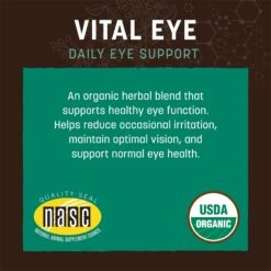 Earth Animal Natural Remedies Vital Eye Liquid Homeopathic Vision Supplement For Dogs & Cats, 2-oz Bottle -Pet Wellness 356262 PT3. AC SS1800 V1646875443