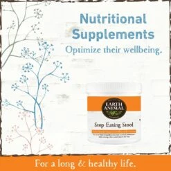 Earth Animal Stop Eating Stool Powder Coprophagia & Digestive Nutritional Supplement For Dogs & Cats, 8-oz Container 7 Earth Animal Stop Eating Stool Powder Coprophagia & Digestive Nutritional Supplement For Dogs & Cats, 8-oz Container -Pet Wellness 356268 PT2. AC SS1800 V1646866984