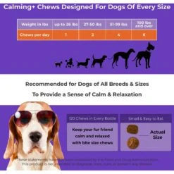 PawMedica Calming+ Soft Chew Calming Supplement For Dogs -Pet Wellness 356998 PT4. AC SS1800 V1643741245