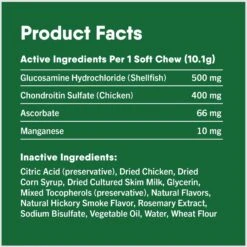 Greenies Hip & Joint Support Chicken Flavor Soft Chew Supplement For Dogs -Pet Wellness 357064 PT5. AC SS1800 V1688999794