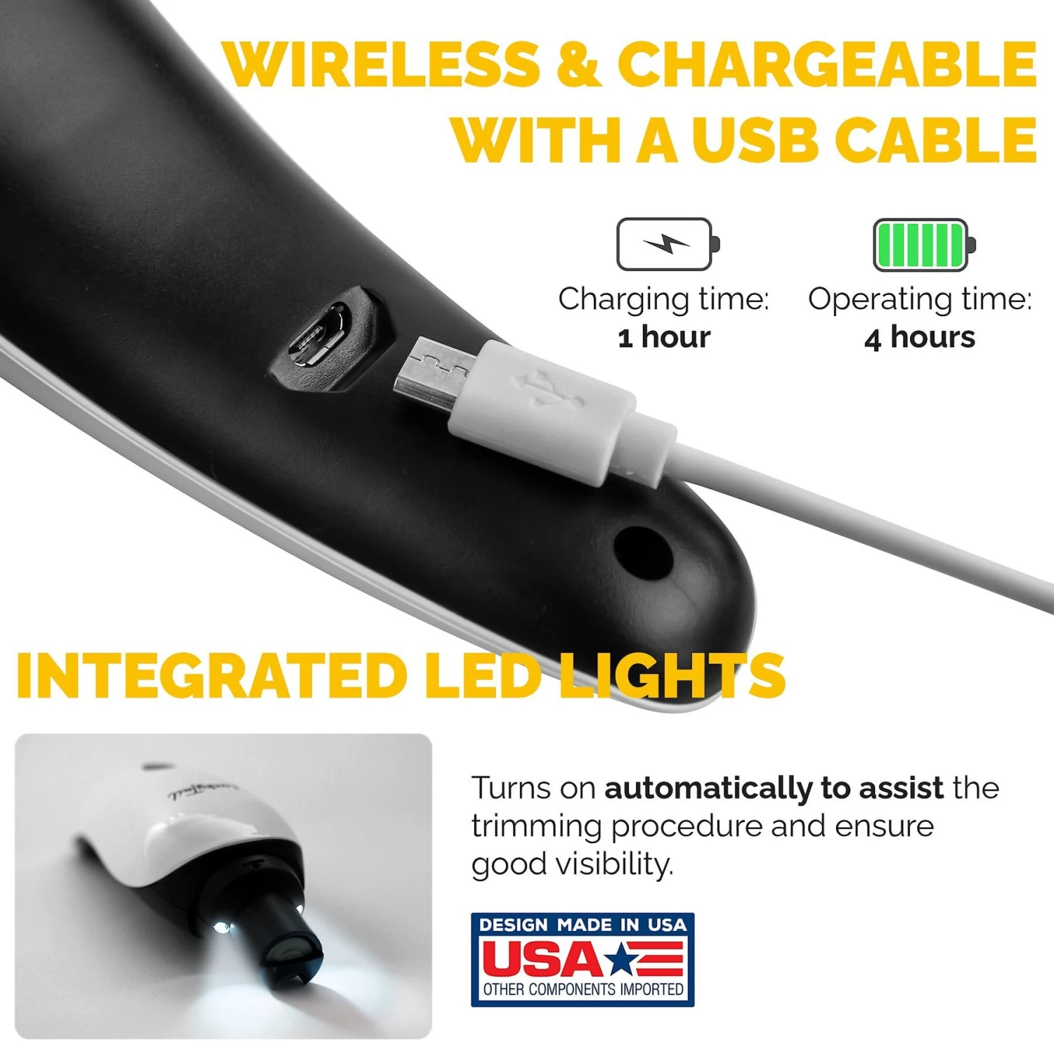 LuckyTail Nail Grinder Plastic Dog & Cat Grooming Tool 6 LuckyTail Nail Grinder Plastic Dog & Cat Grooming Tool - Image 6