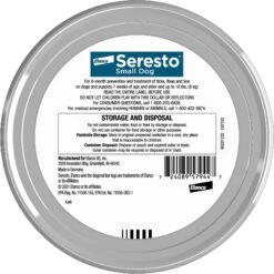 Seresto Flea & Tick Collar For Dogs, Up To 18 Lbs & Advantage Yard & Premise Spray -Pet Wellness 357285 PT2. AC SS1800 V1651613783