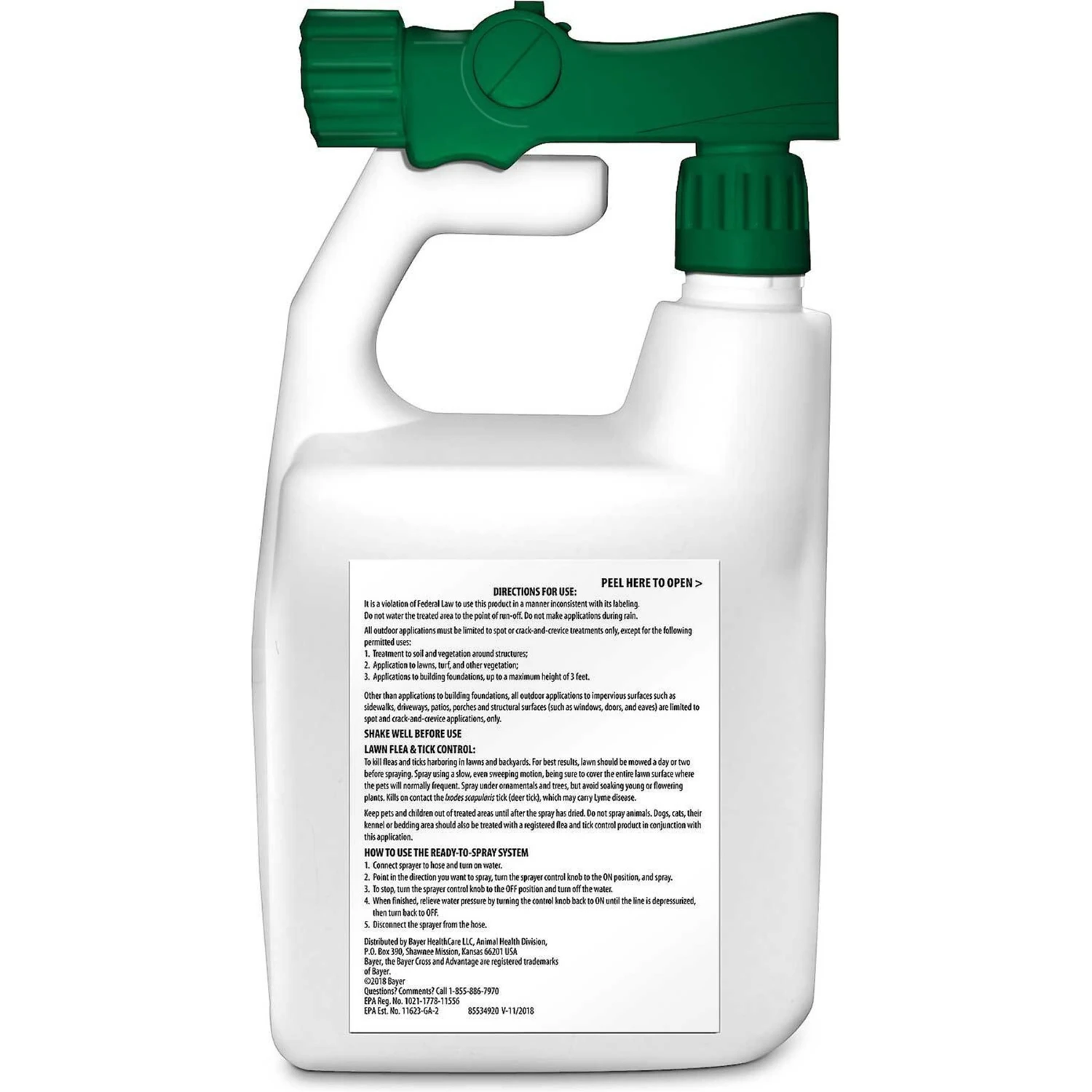 Seresto Flea & Tick Collar For Dogs, Over 18 Lbs & Advantage Yard & Premise Spray 9 Seresto Flea & Tick Collar For Dogs, Over 18 Lbs & Advantage Yard & Premise Spray - Image 9