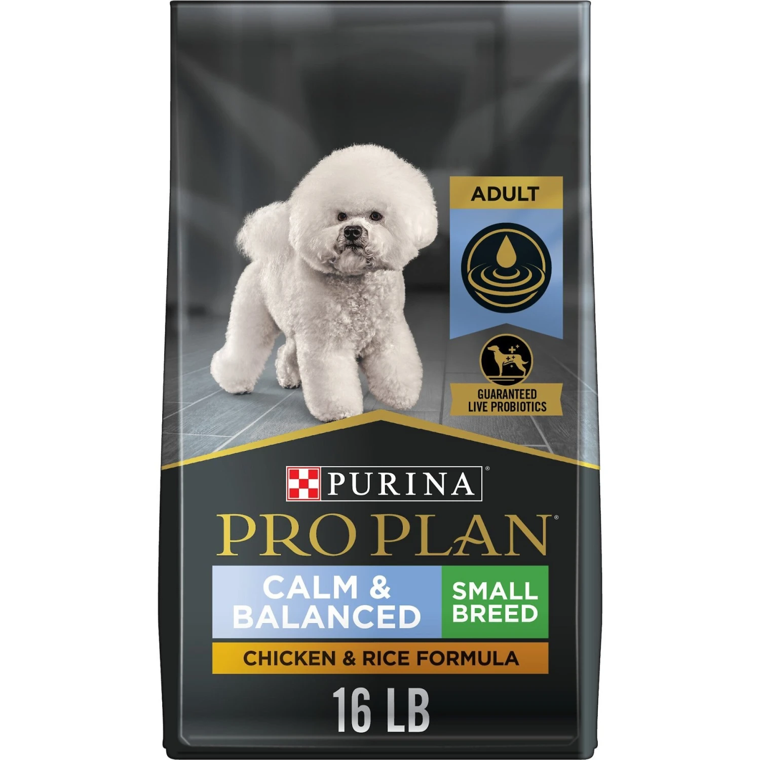 Purina Pro Plan Calm & Balanced Small Breed Chicken & Rice Formula Dog Dry Food 1 Purina Pro Plan Calm & Balanced Small Breed Chicken & Rice Formula Dog Dry Food
