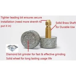 PATPET Replacement Dog Nail Grinder Wheel, 2 Count -Pet Wellness 362720 PT2. AC SS1800 V1642607221