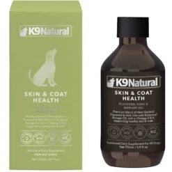 K9 Natural Skin & Coat Health Liquid Skin & Coat Dog Supplement, 5.9-oz Bottle