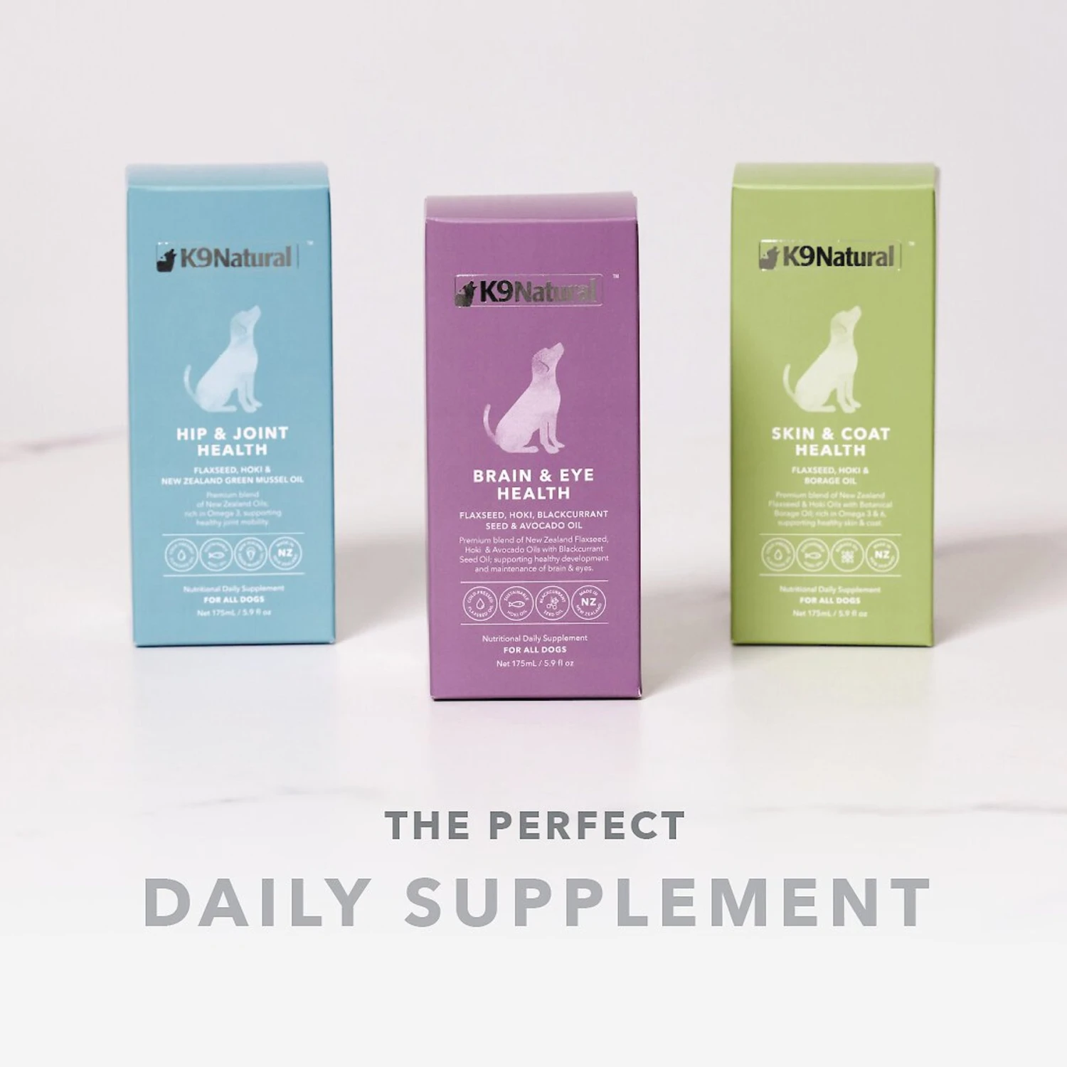 K9 Natural Skin & Coat Health Liquid Skin & Coat Dog Supplement, 5.9-oz Bottle 2 K9 Natural Skin & Coat Health Liquid Skin & Coat Dog Supplement, 5.9-oz Bottle - Image 2