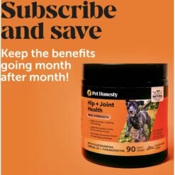 PetHonesty Joint Support+ Hickory Bacon Flavored Soft Chews Hip + Joint Dog Supplement, 90 Count 15 PetHonesty Joint Support+ Hickory Bacon Flavored Soft Chews Hip + Joint Dog Supplement, 90 Count -Pet Wellness 364514 PT6. AC SS1800 V1689362548