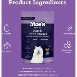 Moe’s Healthy Pets Chicken Flavor Movin & Groovin Bites Chews For Dogs, 90 Count -Pet Wellness 365311 PT4. AC SS1800 V1657657338