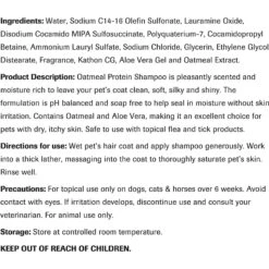Vet Basics Oatmeal Protein Dog & Cat Shampoo, 16-oz Bottle 5 Vet Basics Oatmeal Protein Dog & Cat Shampoo, 16-oz Bottle -Pet Wellness 365331 PT2. AC SS1800 V1644912712
