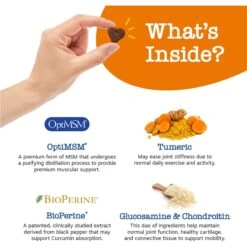 Zesty Paws Advanced Mobility Bites Chicken Flavored Soft Chews Glucosamine Hip & Joint Supplement For Senior Dogs & Blue Buffalo Homestyle Recipe Senior Chicken Dinner With Garden Vegetables Canned Dog Food -Pet Wellness 365441 PT7. AC SS1800 V1703799082