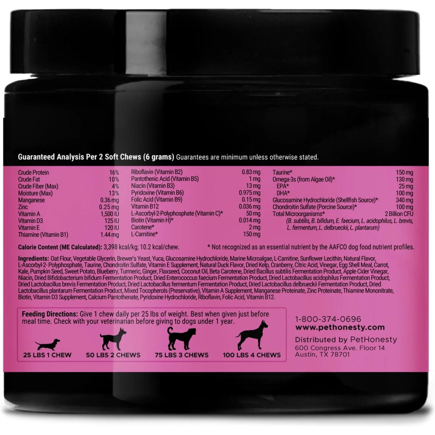 PetHonesty Duck Flavored Soft Chews Multivitamin For Senior Dogs & Blue Buffalo Life Protection Formula Senior Chicken & Brown Rice Recipe Dry Dog Food 7 PetHonesty Duck Flavored Soft Chews Multivitamin For Senior Dogs & Blue Buffalo Life Protection Formula Senior Chicken & Brown Rice Recipe Dry Dog Food - Image 7