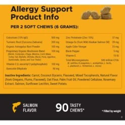 PetHonesty Duck Flavored Soft Chews Multivitamin For Senior Dogs & PetHonesty Allergy Support Salmon Flavored Soft Chews Supplement For Dogs -Pet Wellness 365488 PT6. AC SS1800 V1676651259