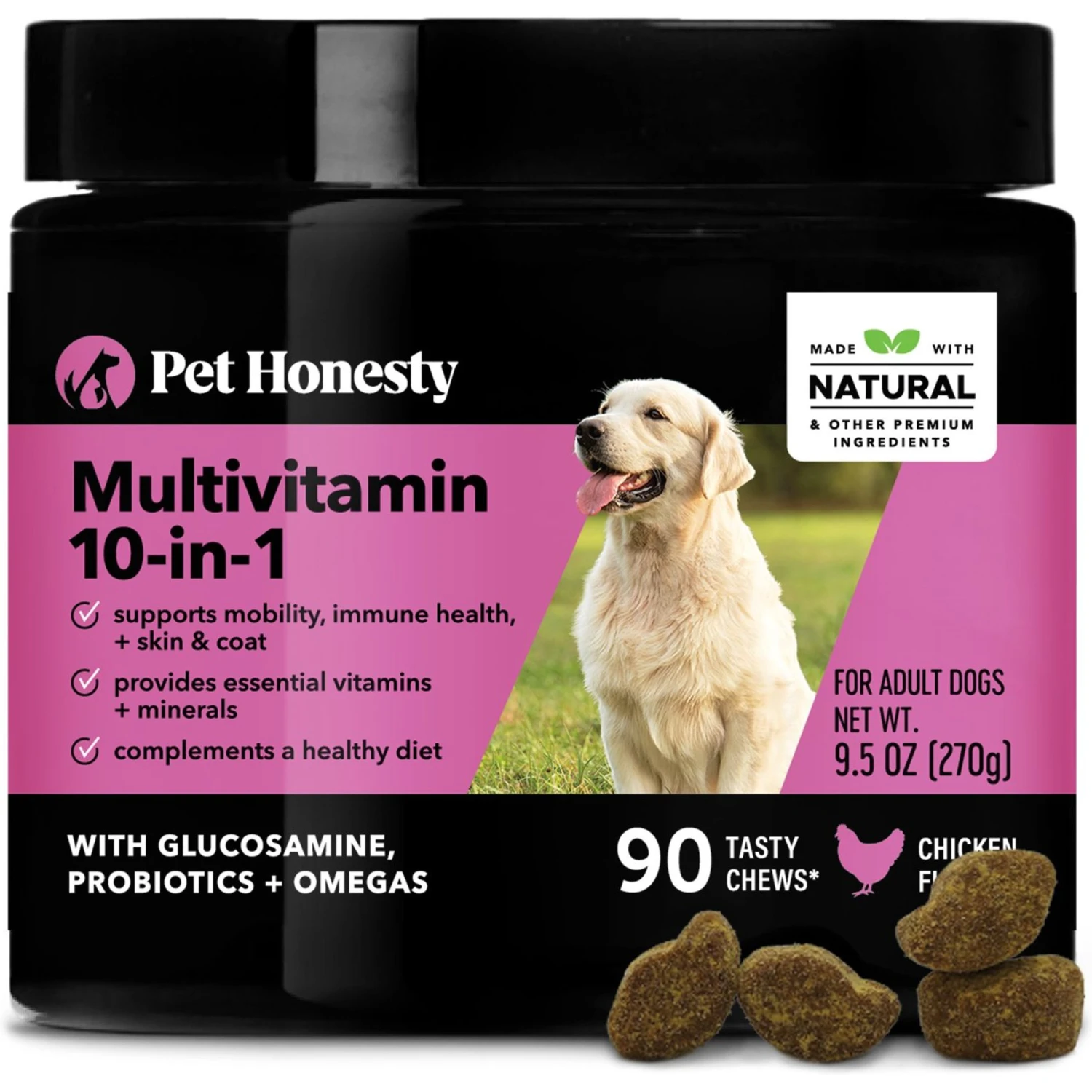 Purina Pro Plan Veterinary Diets FortiFlora Powder Digestive Supplement For Dogs & PetHonesty Multivitamin 10-in-1 Chicken Flavored Soft Chews Multivitamin For Dogs 2 Purina Pro Plan Veterinary Diets FortiFlora Powder Digestive Supplement For Dogs & PetHonesty Multivitamin 10-in-1 Chicken Flavored Soft Chews Multivitamin For Dogs - Image 2