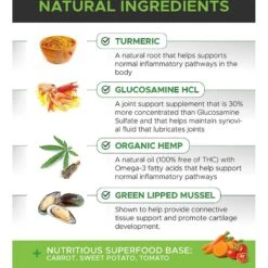 PetHonesty Hemp Hip + Joint Health Duck Flavored Soft Chews Joint Supplement For Dogs & Purina Pro Plan Veterinary Diets FortiFlora Powder Digestive Supplement For Dogs -Pet Wellness 365497 PT4. AC SS1800 V1644018986