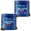 Zesty Paws Advanced Vision Bites Chicken Flavored Soft Chews Vision Supplement For Senior Dogs & Zesty Paws Advanced Mobility Bites Chicken Flavored Soft Chews Glucosamine Hip & Joint Supplement For Senior Dogs