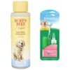 TropiClean Fresh Breath Oral Care Puppy Dental Kit & Burt's Bees Tearless Puppy Shampoo With Buttermilk For Dogs