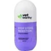 Vet Worthy Stop Stool Ingestion Chew Tabs Dog Supplement, 60 Count