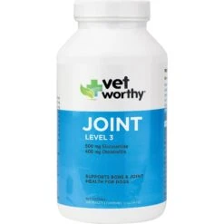 Vet Worthy Joint Level 3 Soft Chew Supplement For Adult Dogs