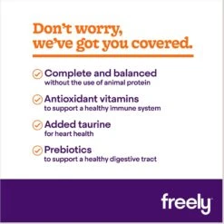 Freely Vegetarian Recipe Limited Ingredient Grain-Free Wet Dog Food 9 Freely Vegetarian Recipe Limited Ingredient Grain-Free Wet Dog Food -Pet Wellness 366888 PT2. AC SS1800 V1682517909