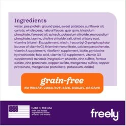 Freely Vegetarian Recipe Limited Ingredient Grain-Free Wet Dog Food 10 Freely Vegetarian Recipe Limited Ingredient Grain-Free Wet Dog Food -Pet Wellness 366888 PT3. AC SS1800 V1682517674
